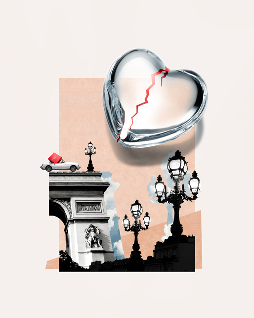 Baccarat for Emily in Paris "Heartbreak"