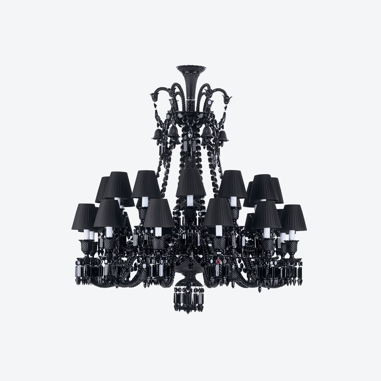 Zénith Chandelier Black (12L), 