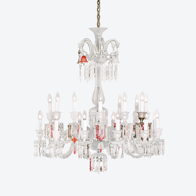 Zénith Flou, Je te Vois Flou Chandelier (18L), 