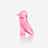 Faunacrystopolis Pink Bird, Pink