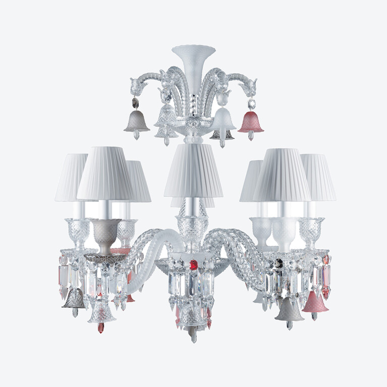 Zénith Flou, Je te Vois Flou Chandelier (8L), 