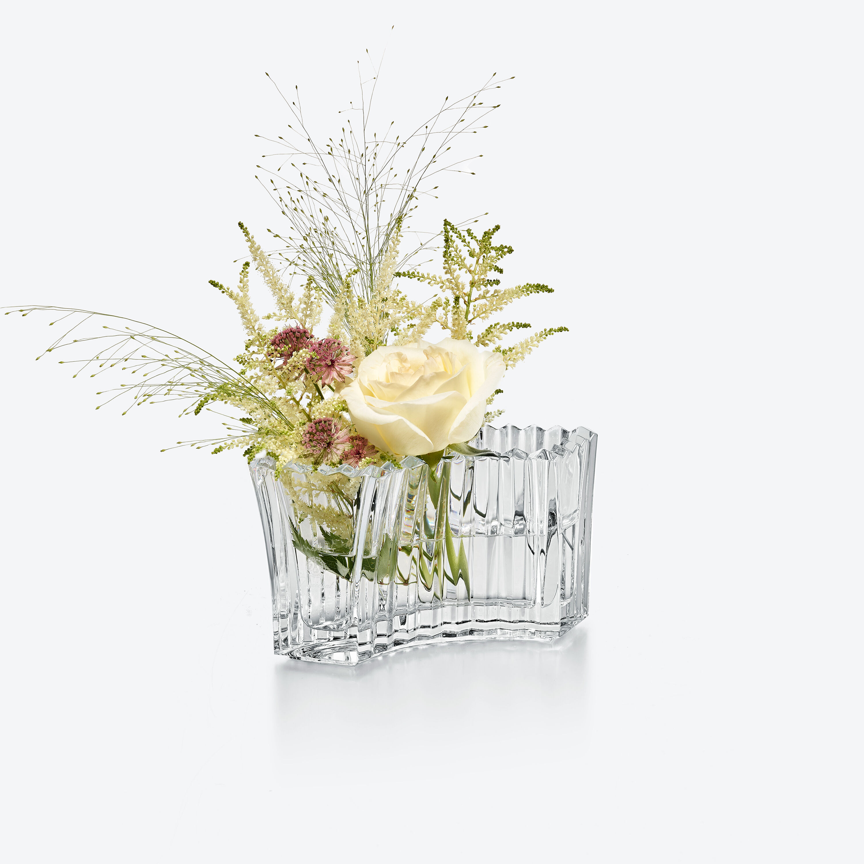 激安大阪新品 バカラ baccarat フラワーベース 花瓶　クリスタル クリスタルガラス