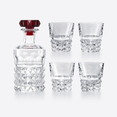 Louxor Tumblers & Carafe Bar Set