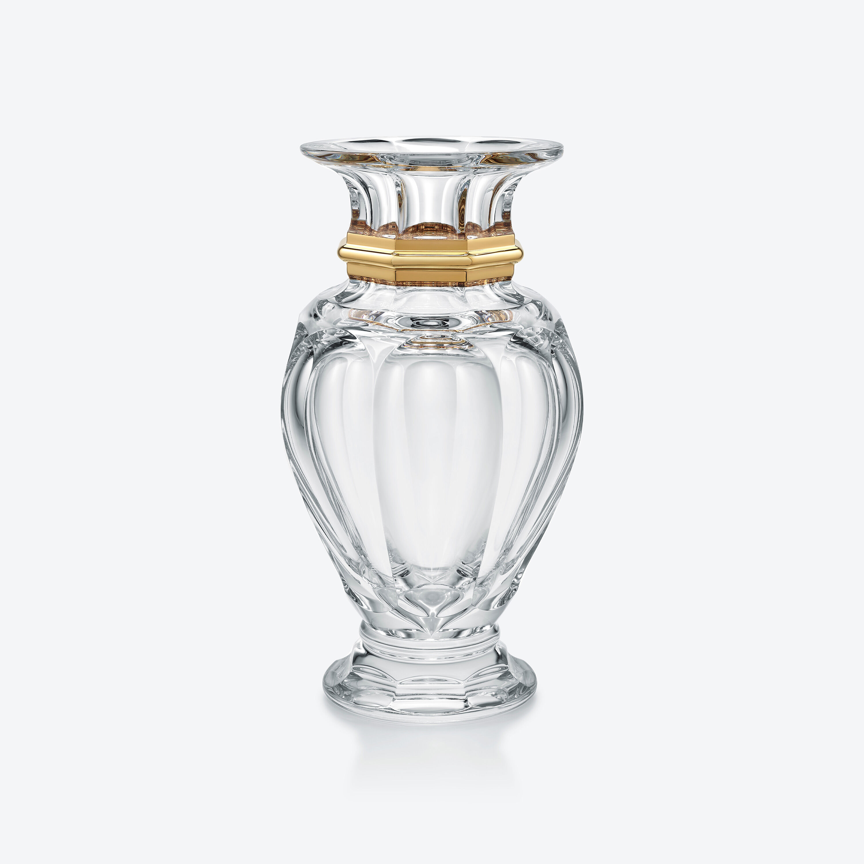 主な素材ガラス美品◎バカラ　アルクール花瓶　フラワーベース　箱付　バラスターベース　大型サイズ