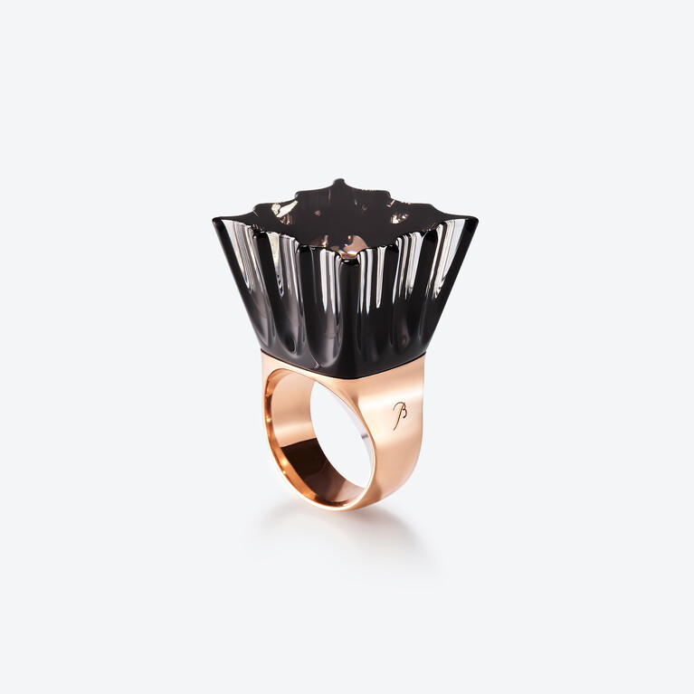 L'Eclat de Talleyrand Emperor Rose Gold Plated Ring, 