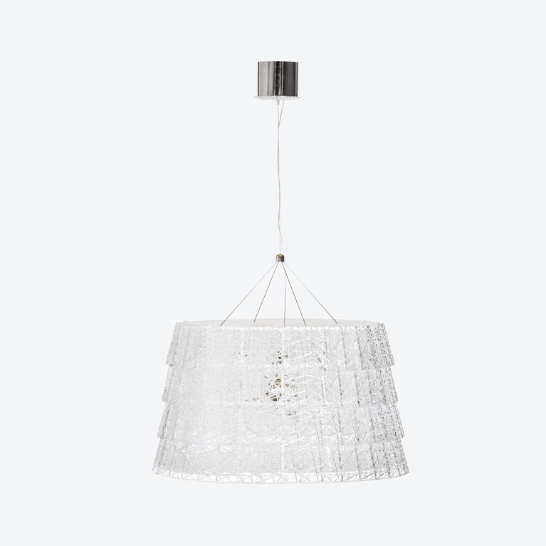 Tuile de Cristal Chandelier Frozen, Clear