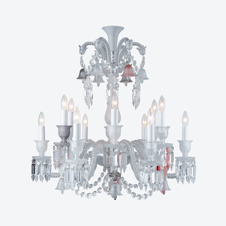 Zénith Flou, Je te Vois Flou Chandelier (12L), 