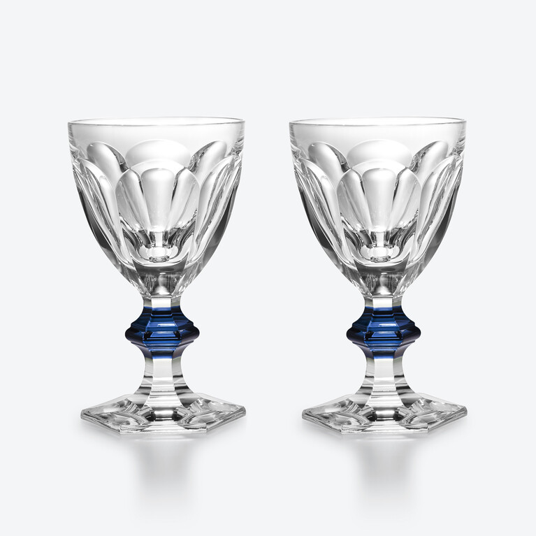 Bicchiere Harcourt 1841, Blu