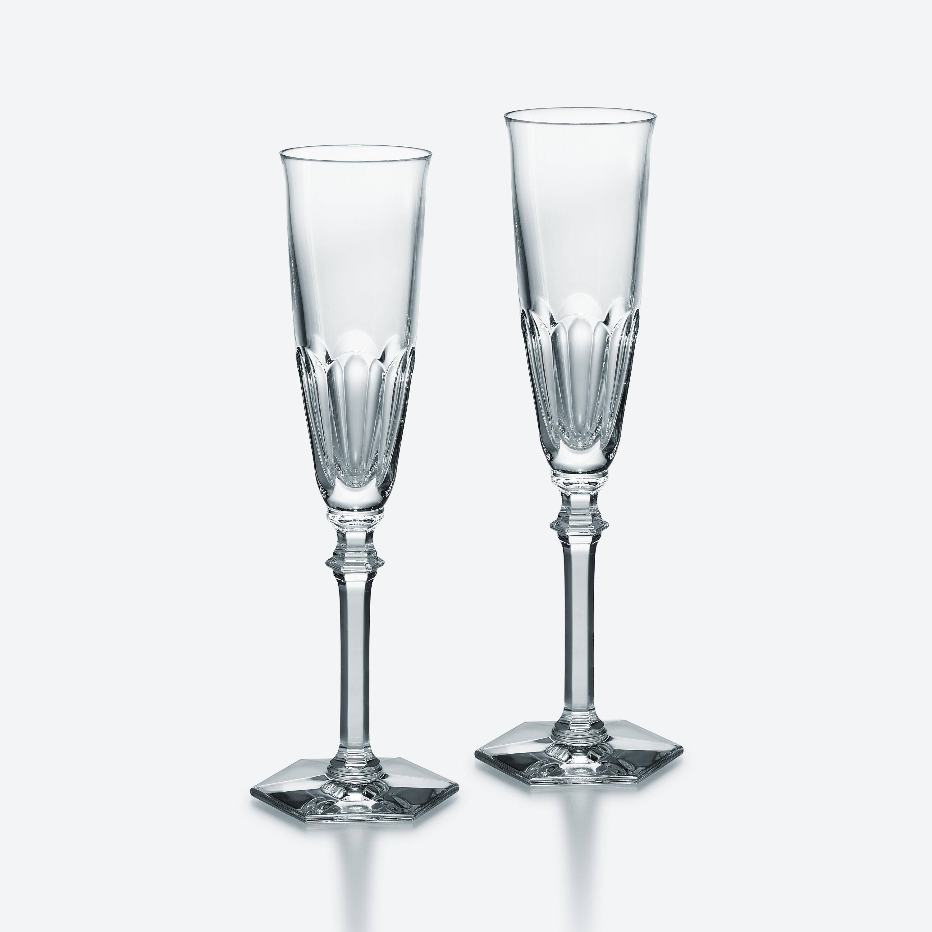 バカラ シャンパン グラス 美品 ２客セット - 食器