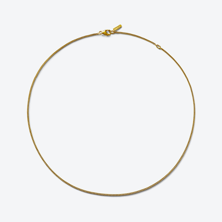 Gourmette Chain, Gold