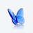 Lucky Butterfly, Blue