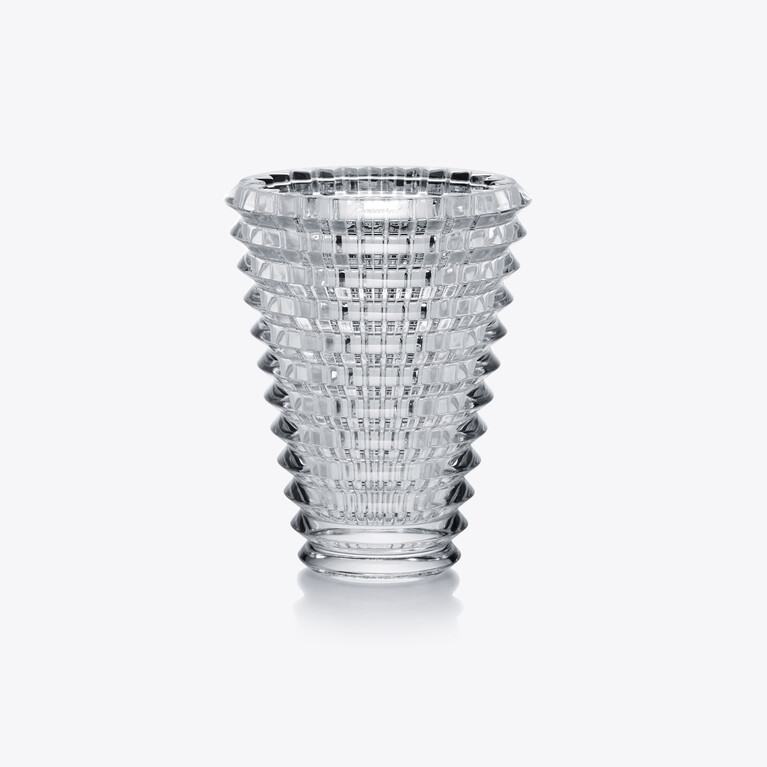 Eye Oval Vase S, Clear