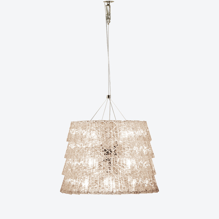 Lustre Tuile de Cristal Frozen, Clair