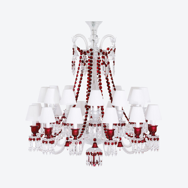 Zénith Chandelier Red (24L), 