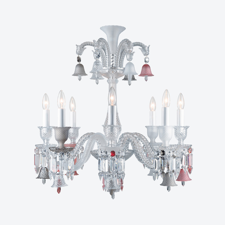 Zénith Flou, Je te Vois Flou Chandelier (8L), 