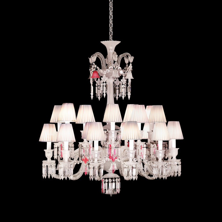 Zénith Flou, Je te Vois Flou Chandelier (24L), 