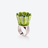 L'Eclat de Talleyrand Empress Silver Ring, Olivine