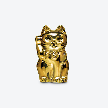 Katze Maneki Neko S Gold,