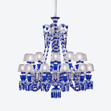 Zénith Faunacrystopolis Chandelier Blue (24L)