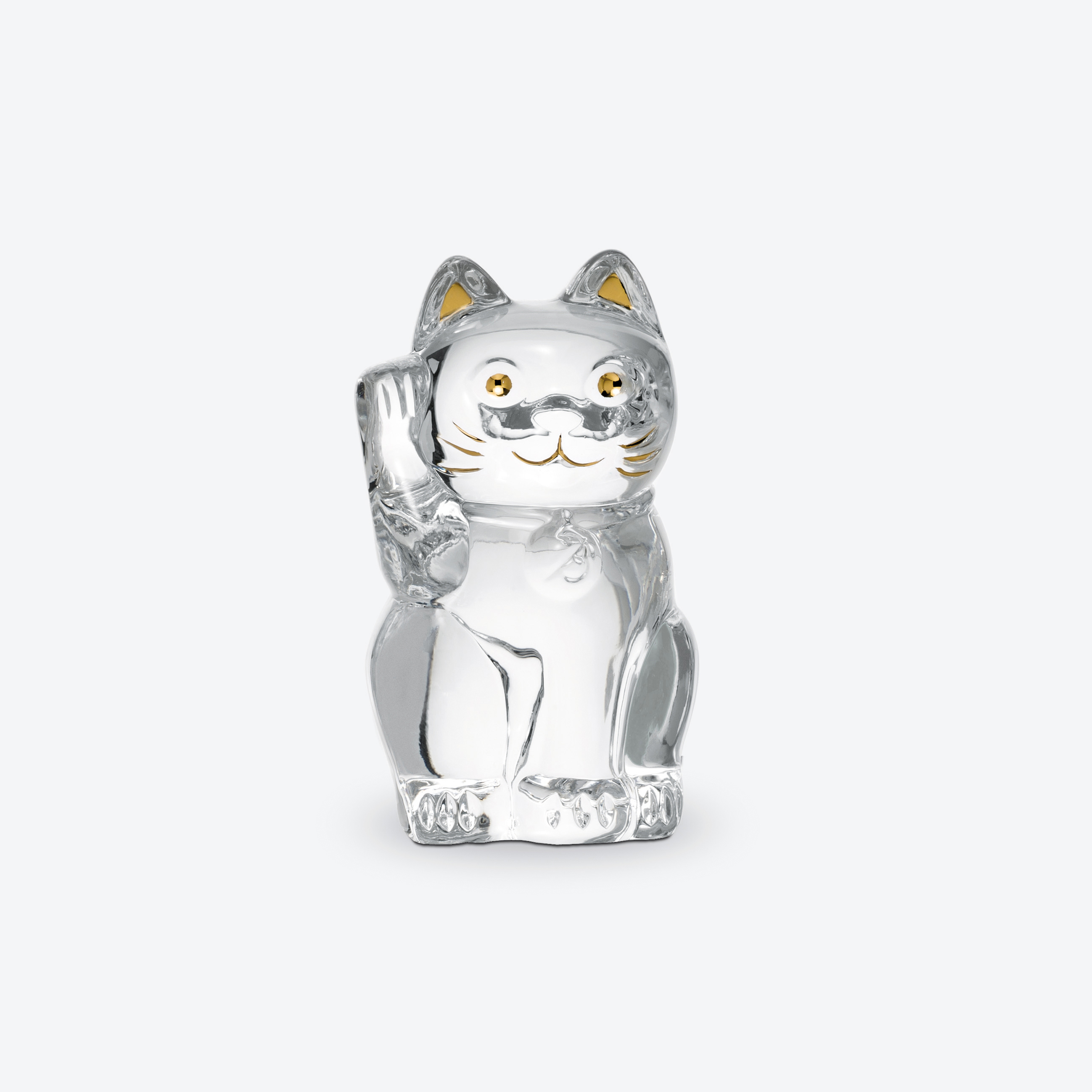 バカラ ミニマルズキャット 猫 ネコ ねこ置物 オブジェ - 工芸品
