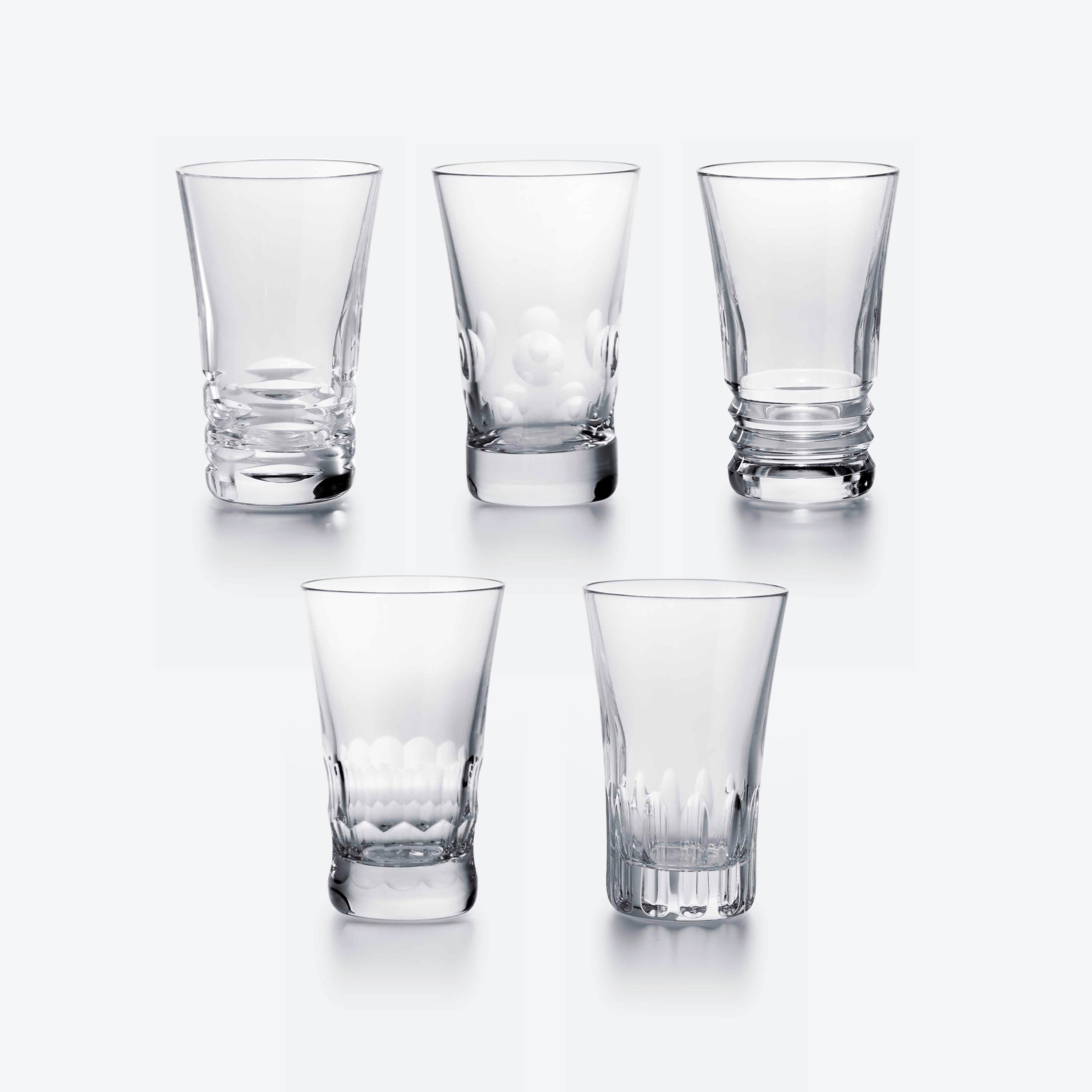 人気SALE送料無料バカラのグラス 5個 内1個ネーム有り コップ・グラス・酒器