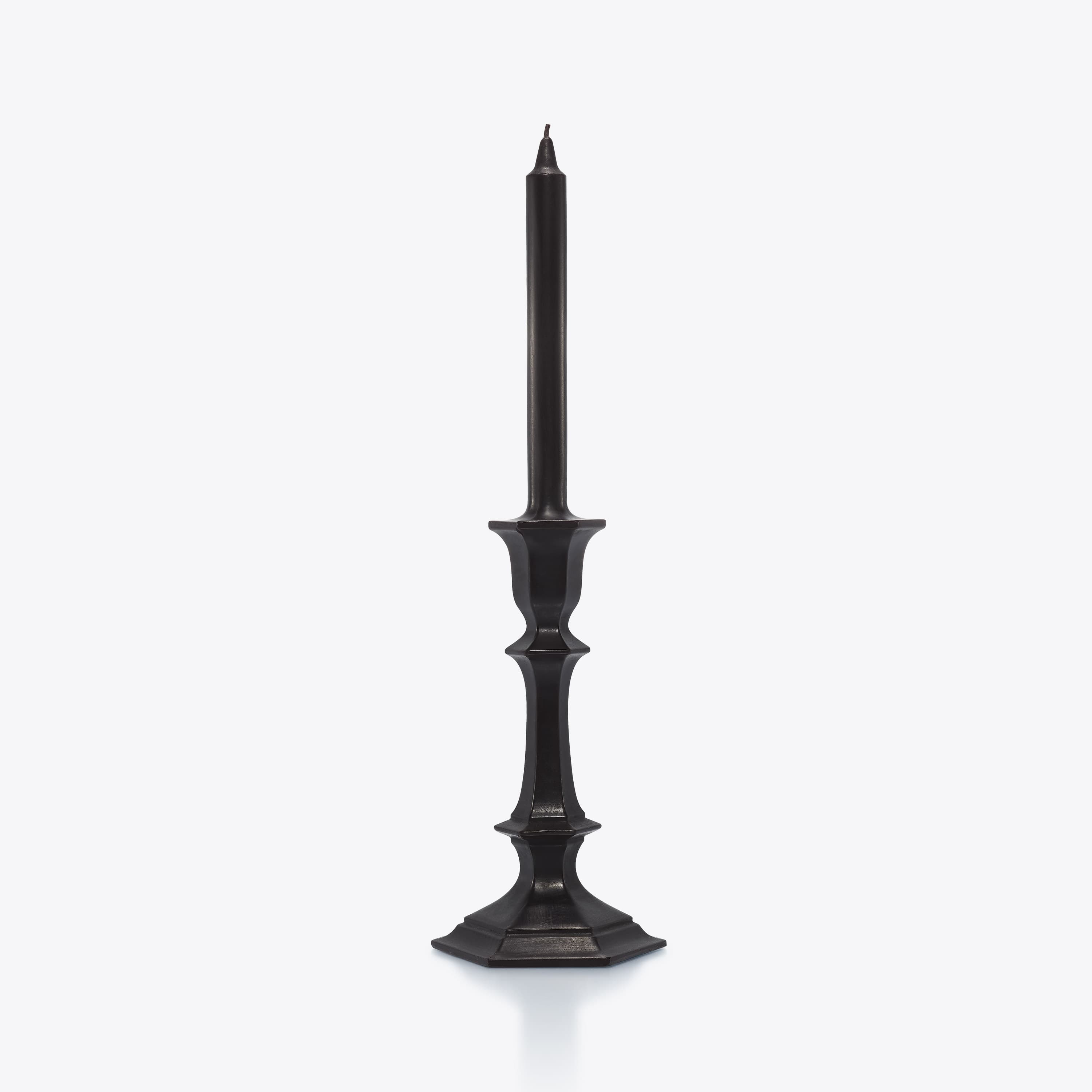 Harcourt Candlestick Candle Black Baccarat