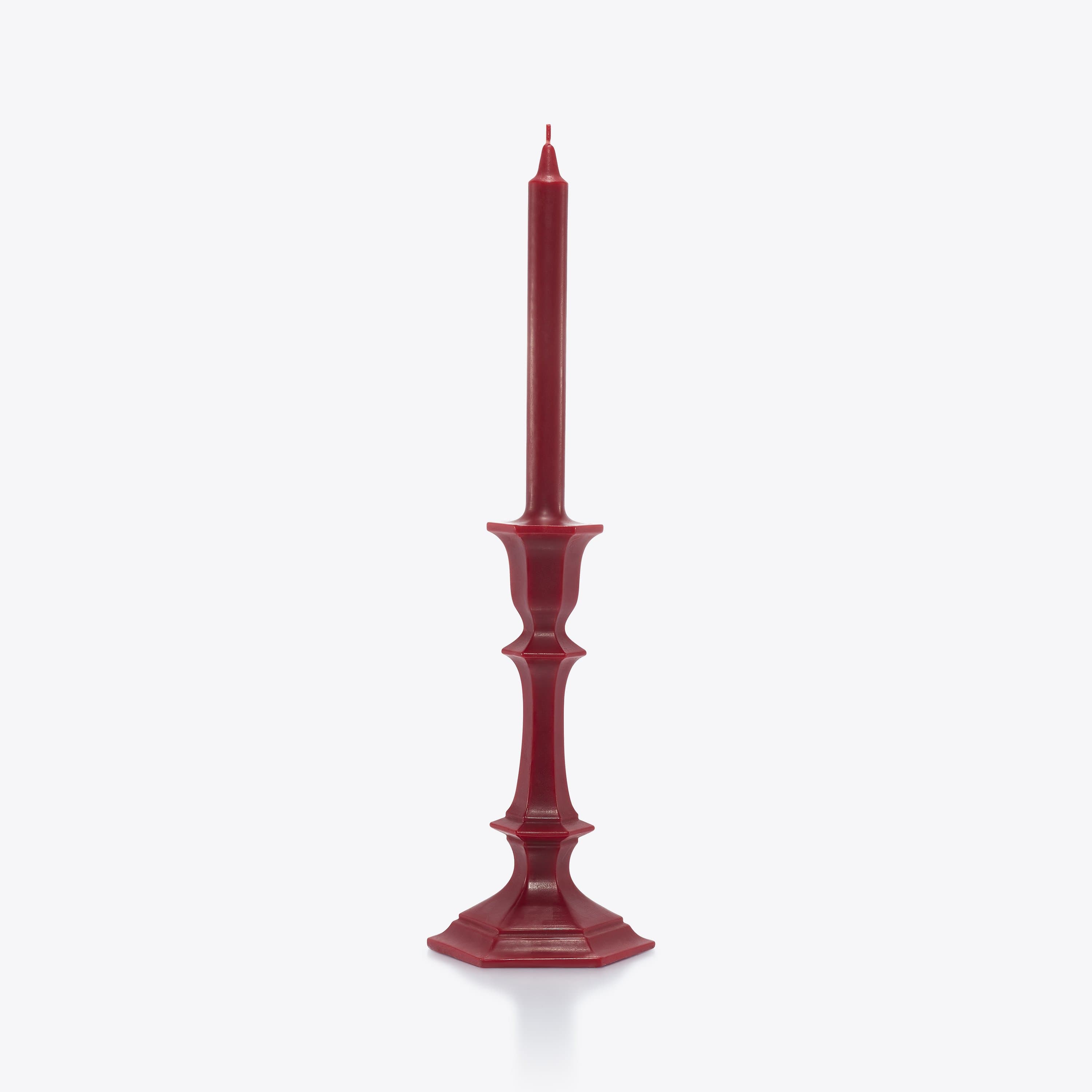 Harcourt Candlestick Candle Red Baccarat