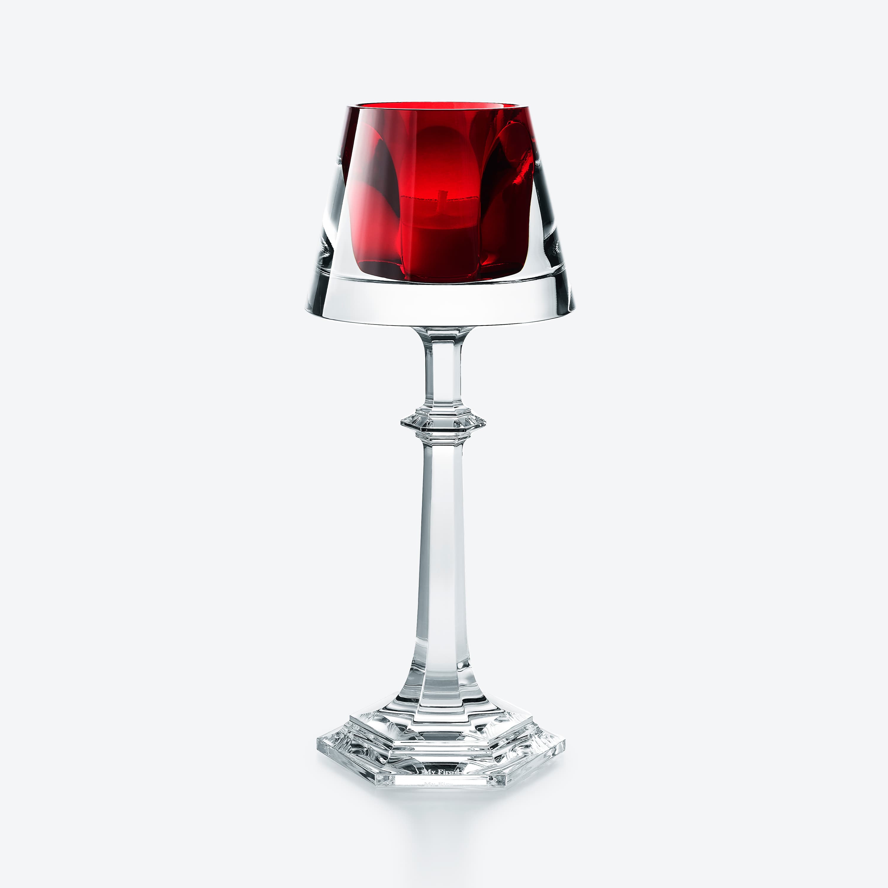 Harcourt My Fire Candlestick Red | Baccarat United States