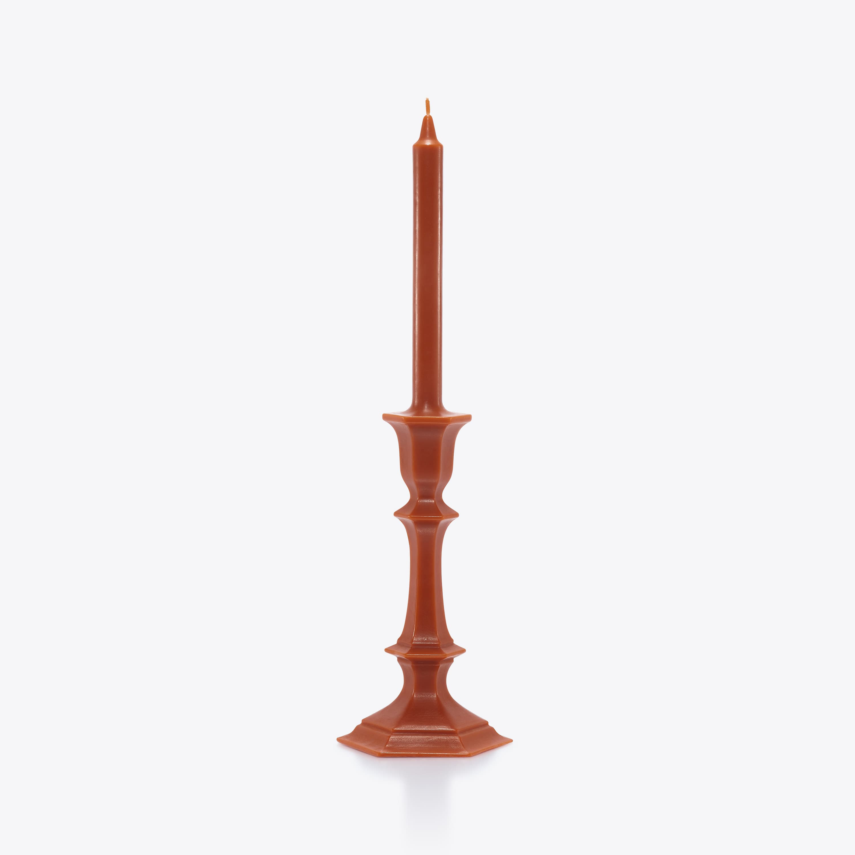 Bougie Harcourt Bougeoir Orange Baccarat